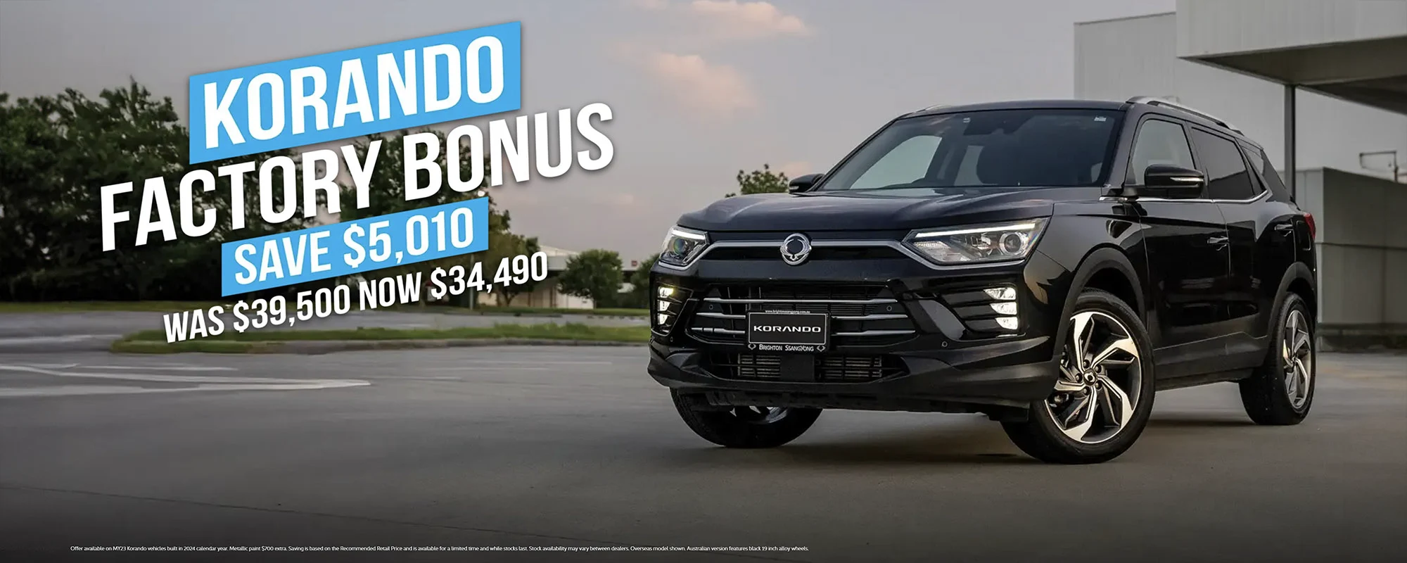 Korando Offers Wp